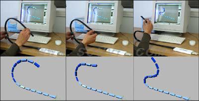 Measurand ShapeAnimator: integrated system of ShapeTape and software plug-in.